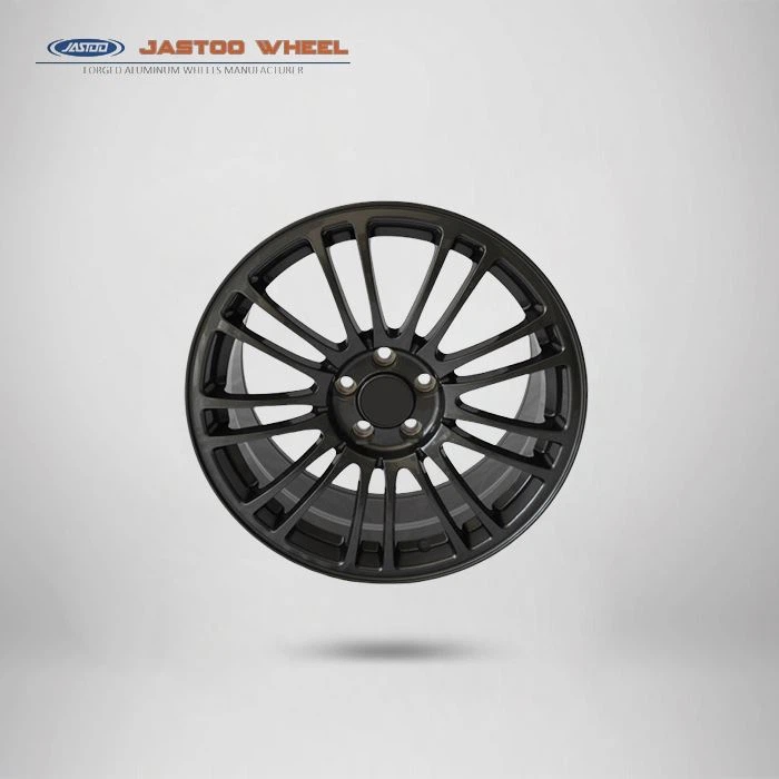 Rim lukisan hitam saiz 18 × 8.5 inci aluminium roda palsu
