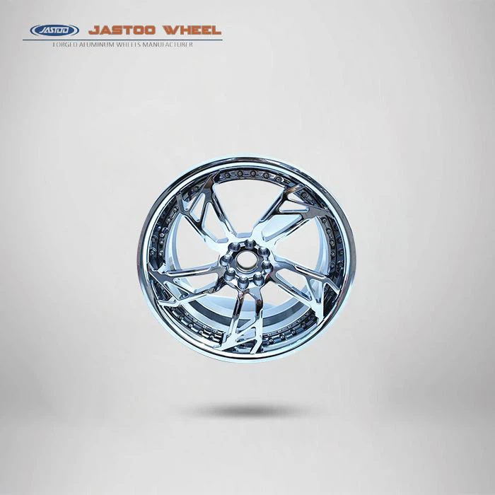 Custom 2 Piece 20x9 Forged Chrome Car Wheel