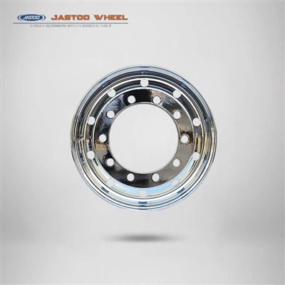 22.5 × 11.75 inci krom penamat dengan roda trak aluminium yang cerah