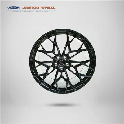 Kilang Forged 22 Inci 5x112 Gloss Black Wheels Untuk BMW