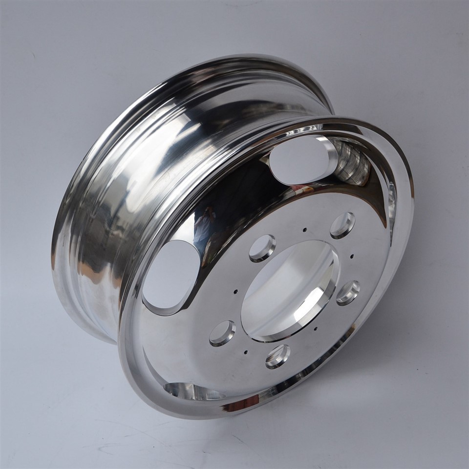 Polished Both Sides 16-5.5 Inch Forged Aluminum Alloy Wheels For Truck And Bus